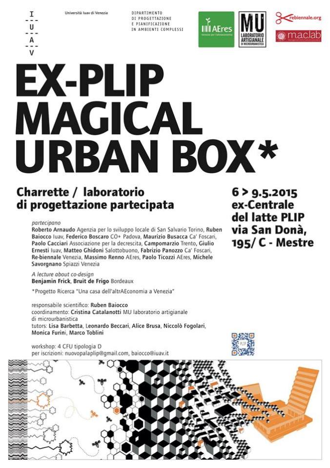 Charrette EX-PLIP magical urban box co plip